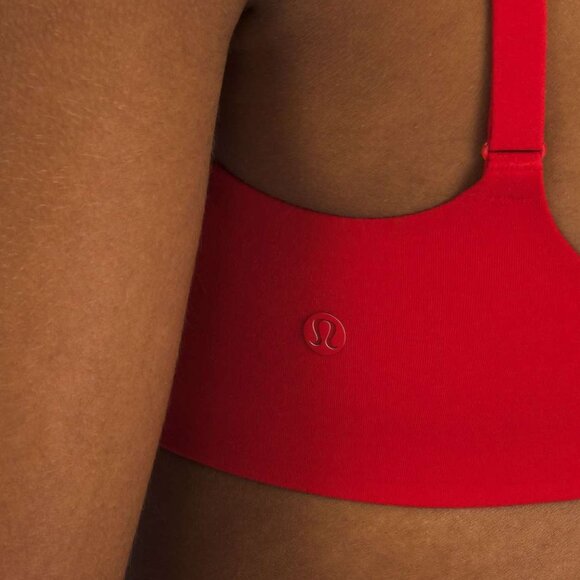 (0174) NWT Lululemon Wundermost Ultra-Soft Nulu Scoop-Neck Bralette Cups sz10 - Picture 2 of 2